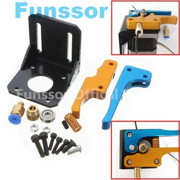 Funssor 3D printer parts Cost-effective MK8 extruder kit single nozzle
Funssor 3D printer parts Cost-effective MK8 extruder kit single nozzle