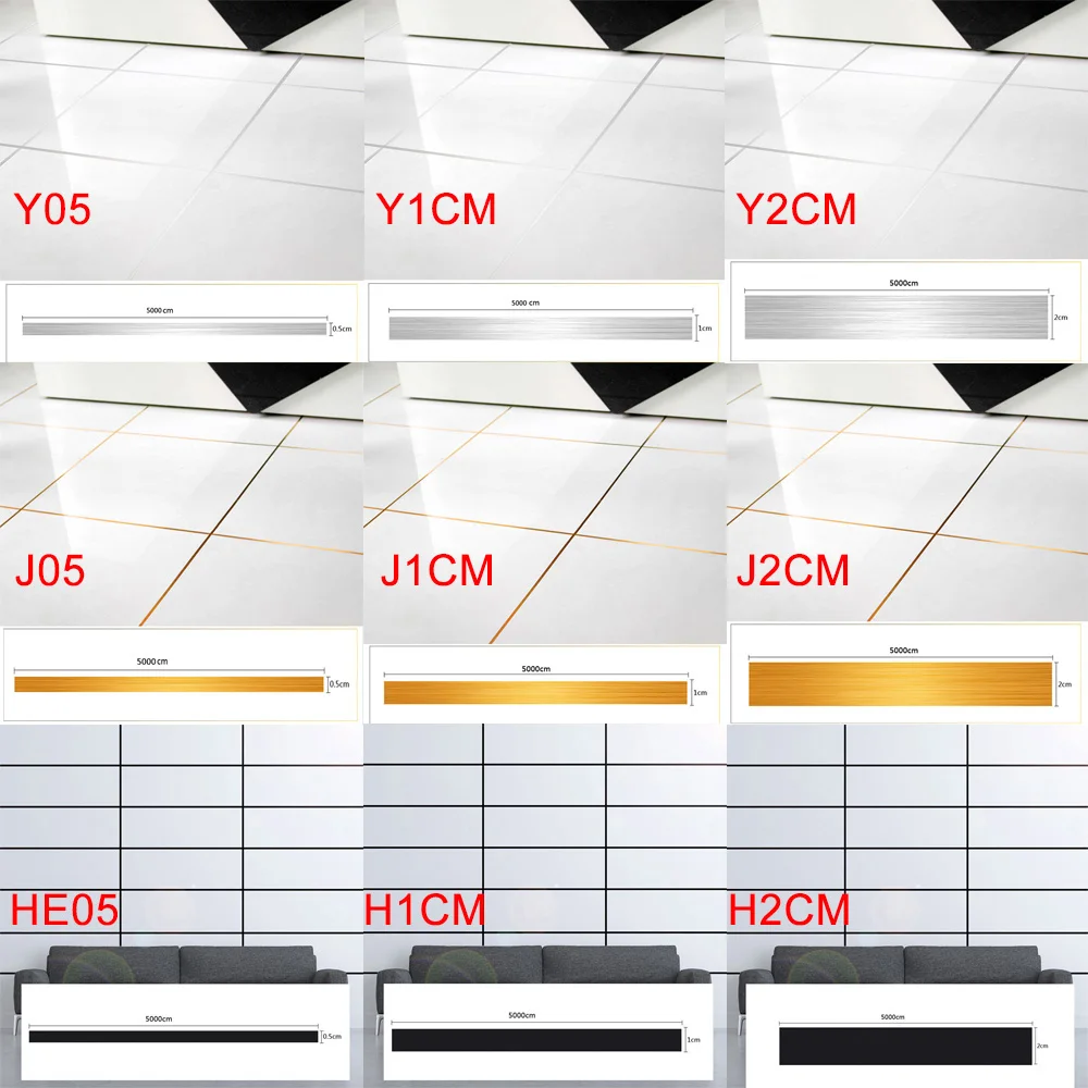 Floor Tile Sticker Self-adhesive stick Decorative Foil Line Gap Cover For Bedroom Waterproof and Anti-mold Home Decor
Floor Tile Sticker Self-adhesive stick Decorative Foil Line Gap Cover For Bedroom Waterproof and Anti-mold Home Decor