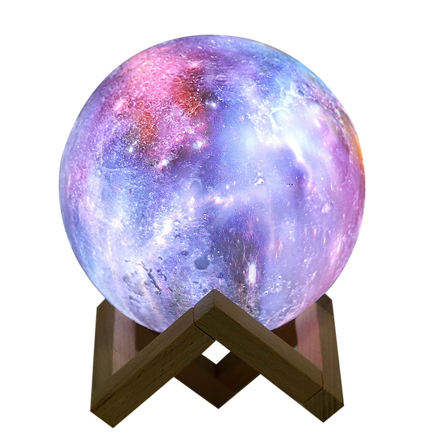 16 Colors 3D Print 15cm Moon Lamp Colorful Led Night Light Remote Control Change Touch Home Decor Creative Gift Galaxy Lamp
16 Colors 3D Print 15cm Moon Lamp Colorful Led Night Light Remote Control Change Touch Home Decor Creative Gift Galaxy Lamp