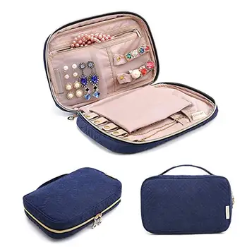 Fashion Protective Women Earrings Jewelry Case Rings Display Pouch Zipper Organizer Bag Necklace Large Capacity Travel Portable
Fashion Protective Women Earrings Jewelry Case Rings Display Pouch Zipper Organizer Bag Necklace Large Capacity Travel Portable