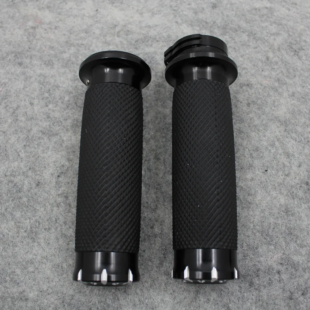 1" 25mm Black Motorcycle Parts CNC Handle Bar Hand Grips For Harley Touring Dyna Softail Custom Sportster 883 1200 XL
1" 25mm Black Motorcycle Parts CNC Handle Bar Hand Grips For Harley Touring Dyna Softail Custom Sportster 883 1200 XL