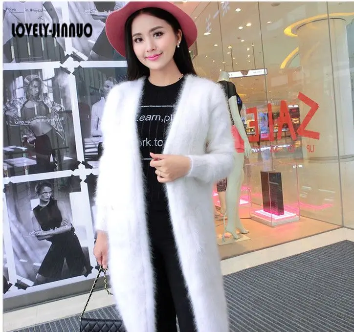 New women's plush pure mink cashmere cardigan girls long fashion sweater warm coat pocket bag free shipping JN271
New women's plush pure mink cashmere cardigan girls long fashion sweater warm coat pocket bag free shipping JN271