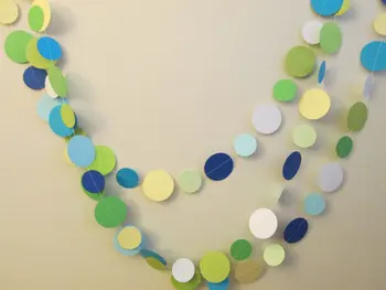 Blues and Greens Paper Garland- Its a boy, baby shower garland, under the sea, paper circles, circle garland, boy baby showers,
Blues and Greens Paper Garland- Its a boy, baby shower garland, under the sea, paper circles, circle garland, boy baby showers,