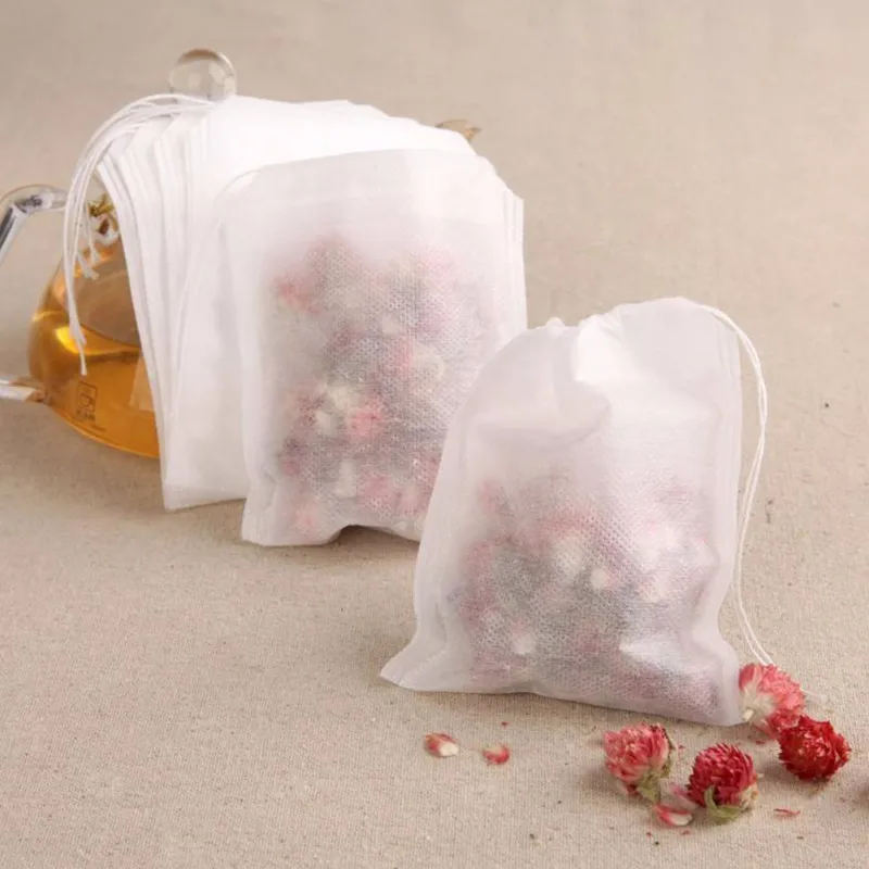 100Pcs/Lot Empty Tea Bags Disposable With String Heal Seal Filter Paper for Herb Loose Tea coffee accessories bags
100Pcs/Lot Empty Tea Bags Disposable With String Heal Seal Filter Paper for Herb Loose Tea coffee accessories bags
