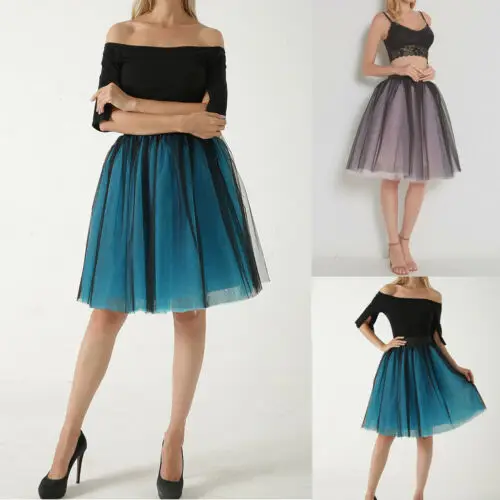 Women 5 Layers Tulle Skirt Elastic Hight Waist Bridesmaid Wedding Party Mini Elegante Skirts Ball Gown Brand New
Women 5 Layers Tulle Skirt Elastic Hight Waist Bridesmaid Wedding Party Mini Elegante Skirts Ball Gown Brand New