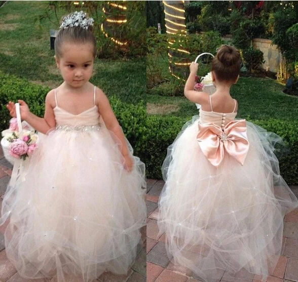 2015 New Flower Girl Dresses with Spaghetti Straps Bow Ball Party Pageant Dress for Little Girls Kids/Children Dress for Wedding
2015 New Flower Girl Dresses with Spaghetti Straps Bow Ball Party Pageant Dress for Little Girls Kids/Children Dress for Wedding