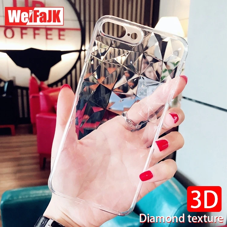 Diamond Texture Phone Case For iPhone 6 6s 7 8 Plus X Case Luxury Silicone Soft Cover for iPhone 7 Plus 8 Clear Ultra Thin Coque
Diamond Texture Phone Case For iPhone 6 6s 7 8 Plus X Case Luxury Silicone Soft Cover for iPhone 7 Plus 8 Clear Ultra Thin Coque