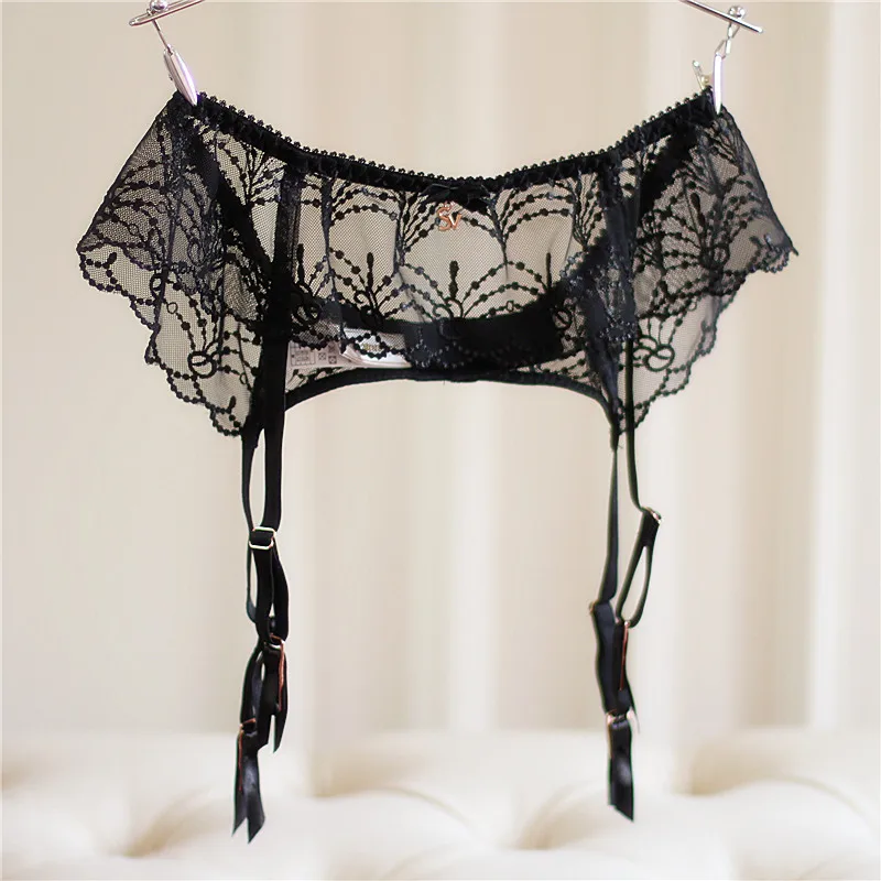 New arrival sexy lace belt high quality comfortable sexy belt for stockings women's goth garter belt temptation transparent
New arrival sexy lace belt high quality comfortable sexy belt for stockings women's goth garter belt temptation transparent