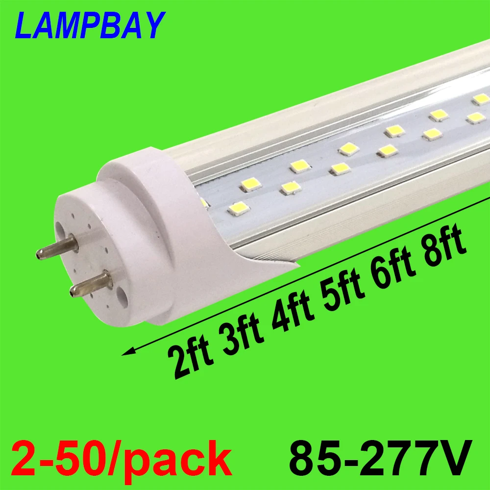 (100 Pack) Free Shipping LED Tube V shaped Bulb 270 angle T8 G13 2 pins 2FT=12W 3FT=18W 4FT=24W 5FT=30W 6FT=36W 8FT=48W 85-277V
(100 Pack) Free Shipping LED Tube V shaped Bulb 270 angle T8 G13 2 pins 2FT=12W 3FT=18W 4FT=24W 5FT=30W 6FT=36W 8FT=48W 85-277V