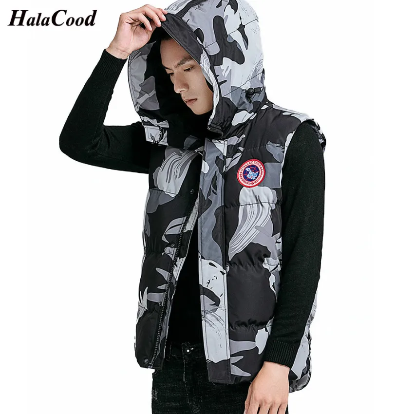 Hot New Quality Men's Camouflage Vest Winter Men Jacket Sleeveless Casual Male Female Camo Waistcoat Slim Fit Brand Clothing Fat
Hot New Quality Men's Camouflage Vest Winter Men Jacket Sleeveless Casual Male Female Camo Waistcoat Slim Fit Brand Clothing Fat