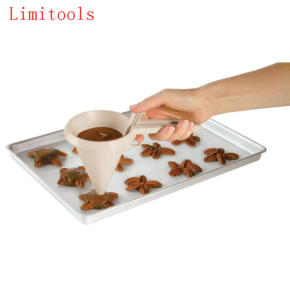 Hot Baking Tools Adjustable Icing Candy Funnel Chocolate Pastry Mold Batter Dispenser Cream Cookie Cupcake Pancake Muffin Funnel
Hot Baking Tools Adjustable Icing Candy Funnel Chocolate Pastry Mold Batter Dispenser Cream Cookie Cupcake Pancake Muffin Funnel