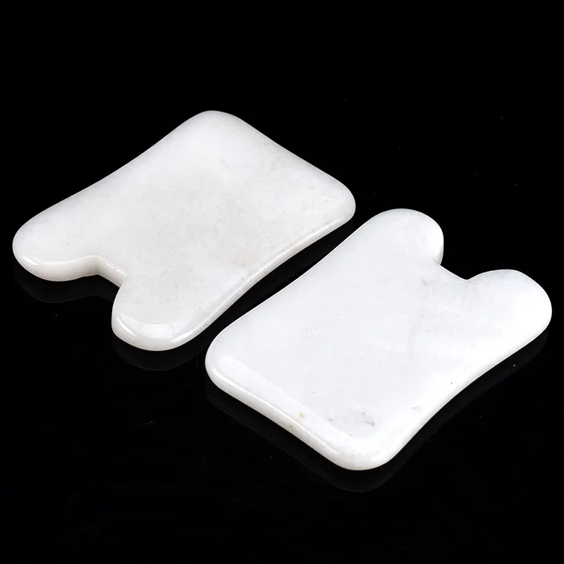 Natural White Jade Stone U Shape ChineseTraditional Guasha Acupressure Tool Body Massage SPA Wellness Small Gift
Natural White Jade Stone U Shape ChineseTraditional Guasha Acupressure Tool Body Massage SPA Wellness Small Gift