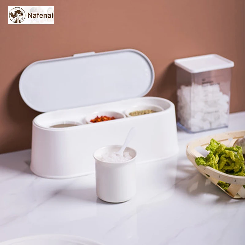 Ceramics Seasoning storage box Can be separated storage box kitchen Seal is not odor seasoning box Suitable for the kitchen
Ceramics Seasoning storage box Can be separated storage box kitchen Seal is not odor seasoning box Suitable for the kitchen