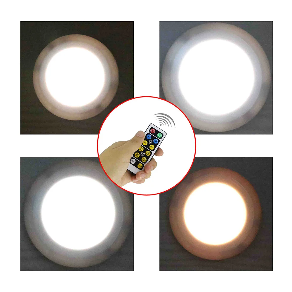 Wireless LED nightlight Puck Light W/Remote Control Dimmable Nightlight Touch Lamp Kitchen Wardrobe Night lamp Stair Hallway
Wireless LED nightlight Puck Light W/Remote Control Dimmable Nightlight Touch Lamp Kitchen Wardrobe Night lamp Stair Hallway