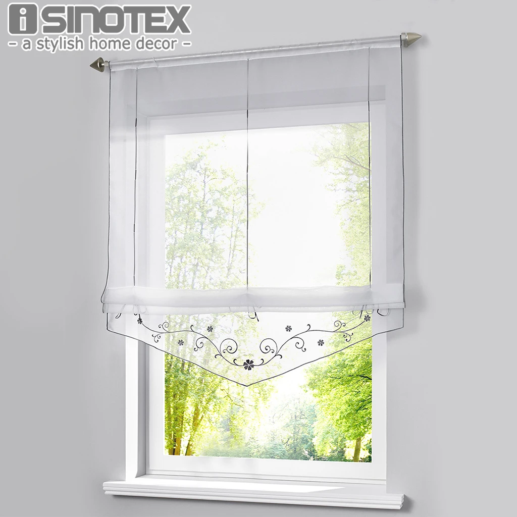 Roman Curtain Floral Printing Sheer Window Curtain For Kitchen Living Room Voile Screening Panel 1 PCS/Lot With Ribbon Belts
Roman Curtain Floral Printing Sheer Window Curtain For Kitchen Living Room Voile Screening Panel 1 PCS/Lot With Ribbon Belts