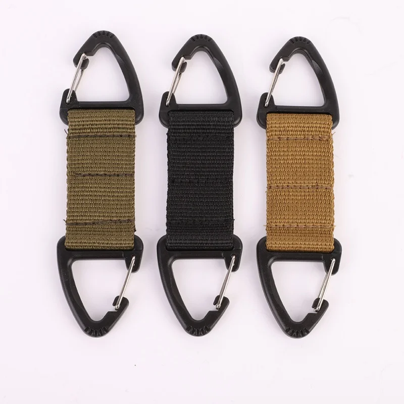 2018 Tactical Backpack Molle Webbing Belt Clip Climbing Carabiner Buckle Bag Webbing Belt Clip Clasp Hanging Chain Key Hook
2018 Tactical Backpack Molle Webbing Belt Clip Climbing Carabiner Buckle Bag Webbing Belt Clip Clasp Hanging Chain Key Hook