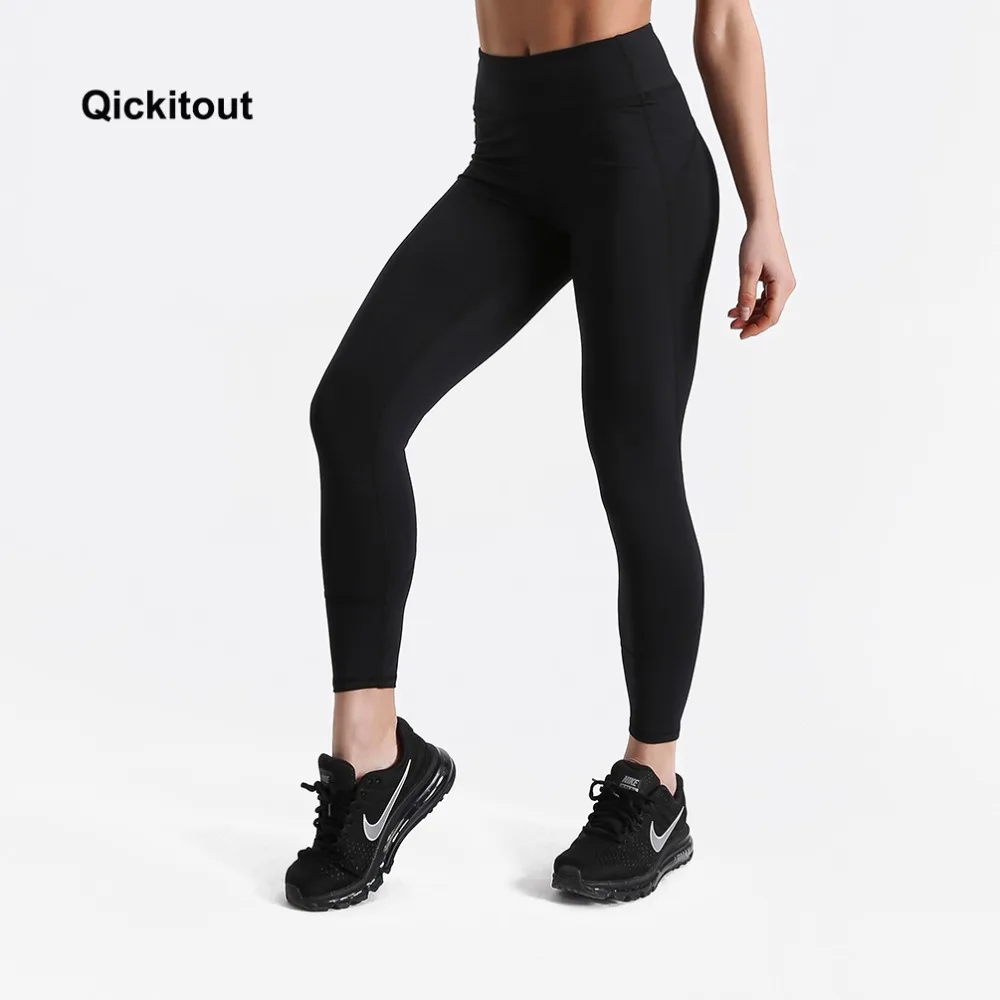 Qickitout 2018 New Arrival women's Black Color High Waist Solid Leggings Sample Sporting Workout Leggings Elastic Slim Black
Qickitout 2018 New Arrival women's Black Color High Waist Solid Leggings Sample Sporting Workout Leggings Elastic Slim Black