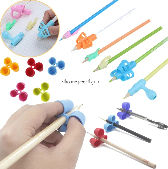 1/3/4pcsChildren Pencil Holder Silicone Pencil Holder Pen Writing Corrector Aid Grip Posture Correction Device tool For Student
1/3/4pcsChildren Pencil Holder Silicone Pencil Holder Pen Writing Corrector Aid Grip Posture Correction Device tool For Student