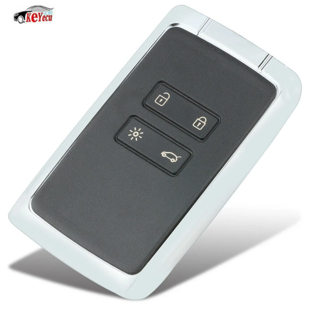KEYECU New Replacement Remote Car Key Fob 433MHz for Renault Espace 5, Megane 4, Talisman 2016-2019
KEYECU New Replacement Remote Car Key Fob 433MHz for Renault Espace 5, Megane 4, Talisman 2016-2019