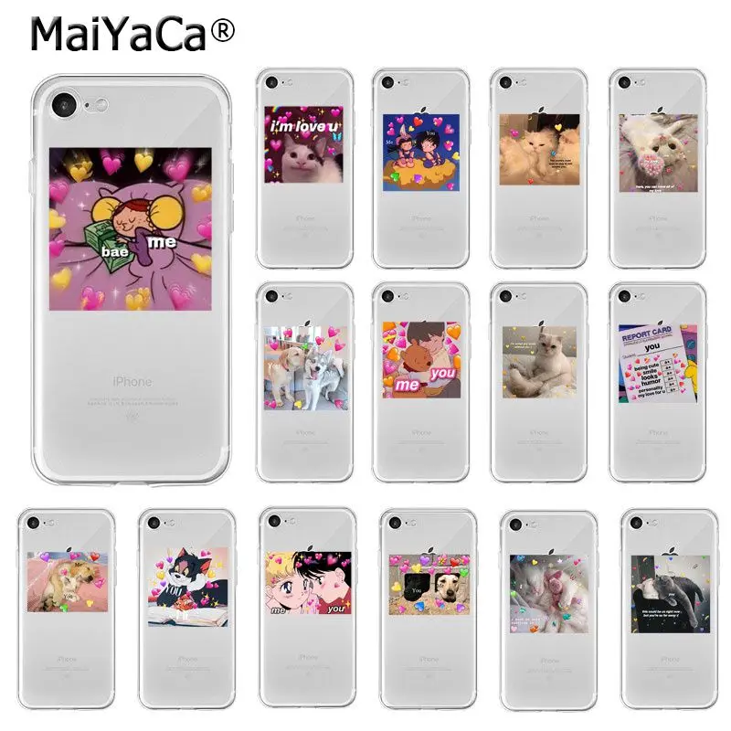 MaiYaCa Animal Dog Cat Love You Friend Couple TPU Soft Phone Case for iPhone 6S 6plus 7 7plus 8 8Plus X Xs MAX 5 5S XR
MaiYaCa Animal Dog Cat Love You Friend Couple TPU Soft Phone Case for iPhone 6S 6plus 7 7plus 8 8Plus X Xs MAX 5 5S XR