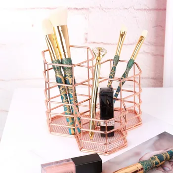 Nordic Simplicity Style Rose Gold Metal Iron Storage Basket Combination Holder Desk Desktop Accessories Stationery Organizer
Nordic Simplicity Style Rose Gold Metal Iron Storage Basket Combination Holder Desk Desktop Accessories Stationery Organizer