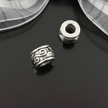(25174)30PCS 9x6.5MM hole 4MM Antique Style Zinc Alloy Curly Pattern Large Hole Spacer Beads Bracelet Beads Jewelry Accessories
(25174)30PCS 9x6.5MM hole 4MM Antique Style Zinc Alloy Curly Pattern Large Hole Spacer Beads Bracelet Beads Jewelry Accessories