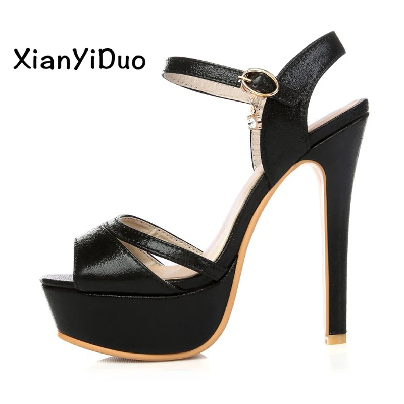 Xianyiduo 2019 Summer Women's Shoes Sandals Platform Gold Silve Peep Toe Adult Sexy fashion big large plus size 34-48 / 431-5
Xianyiduo 2019 Summer Women's Shoes Sandals Platform Gold Silve Peep Toe Adult Sexy fashion big large plus size 34-48 / 431-5