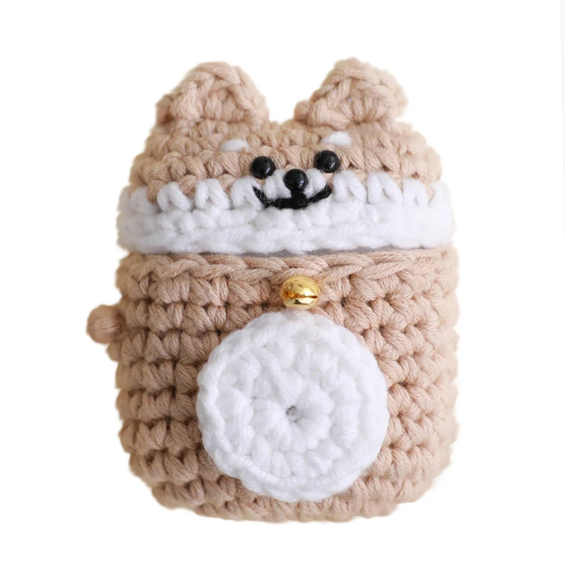 Cute Dog knitted Case for Apple Airpods Case Bluetooth Earphone Headphone Accessories Charging Box Bag
Cute Dog knitted Case for Apple Airpods Case Bluetooth Earphone Headphone Accessories Charging Box Bag