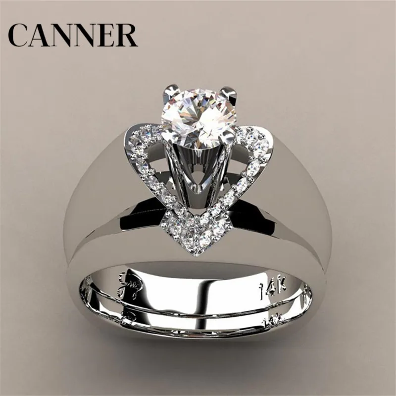 Canner Fashion Austria Crystal Wedding Rings Luxury Big Stone Silver Heart Shaped Engagement Rings For Women Glamour Jewelry
Canner Fashion Austria Crystal Wedding Rings Luxury Big Stone Silver Heart Shaped Engagement Rings For Women Glamour Jewelry