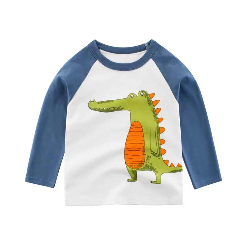 New Fashion 2019 Spring And Autumn Kids Boys Clothes Dinosaur Pattern Clothes T-shirt Long-sleeved O-neck Baby Boys Clothes
New Fashion 2019 Spring And Autumn Kids Boys Clothes Dinosaur Pattern Clothes T-shirt Long-sleeved O-neck Baby Boys Clothes