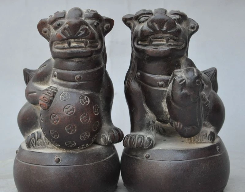 old china zisha Pottery fengshui Stand Drums foo dog lion beast play ball statue
old china zisha Pottery fengshui Stand Drums foo dog lion beast play ball statue