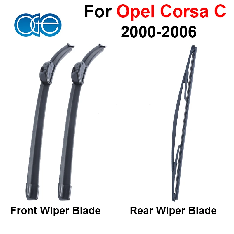 Windshield Wiper Blade For Opel Corsa C 2000 2001 2002 2003 2004 2005 2006 Front Rear Windscreen Silicone Rubber Car Accessories
Windshield Wiper Blade For Opel Corsa C 2000 2001 2002 2003 2004 2005 2006 Front Rear Windscreen Silicone Rubber Car Accessories