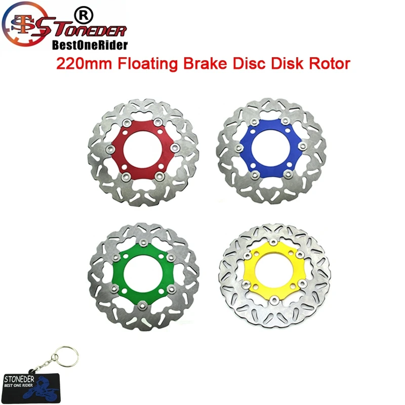 STONEDER 220mm Floating Brake Disc Disk Rotor For Thumpstar Explorer Braaap Atomic SSR Piranha DHZ SDG Wheel Pit Dirt Bikes
STONEDER 220mm Floating Brake Disc Disk Rotor For Thumpstar Explorer Braaap Atomic SSR Piranha DHZ SDG Wheel Pit Dirt Bikes