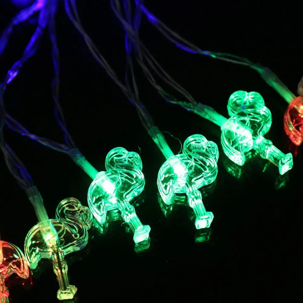 Mini 10 LED Flamingo Light Strings Unique Flamingo Shaped Fairy String Lights Holiday Wedding Decoration Indoor/Outdoor Lighting
Mini 10 LED Flamingo Light Strings Unique Flamingo Shaped Fairy String Lights Holiday Wedding Decoration Indoor/Outdoor Lighting