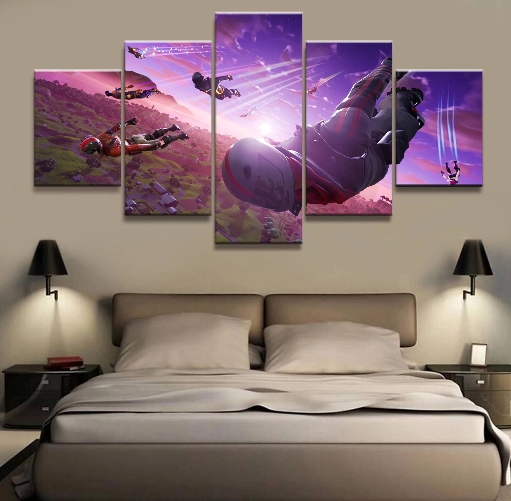 5 Piece Fortnight Battle Royale Map Video Game Poster Fort Pictures Landscape Wall Art for Living Room Decor Canvas Wholesale
5 Piece Fortnight Battle Royale Map Video Game Poster Fort Pictures Landscape Wall Art for Living Room Decor Canvas Wholesale