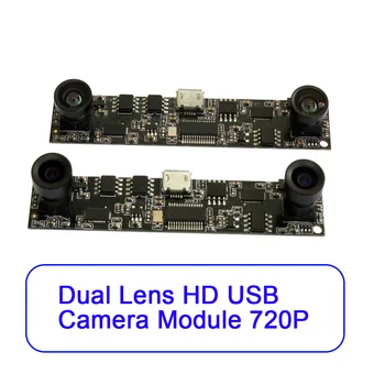ELP 1/4 CMOS OV9712 Color image Sensor Dual Lens USB Camera pcb For VR 3D Camera,3D Printer
ELP 1/4 CMOS OV9712 Color image Sensor Dual Lens USB Camera pcb For VR 3D Camera,3D Printer