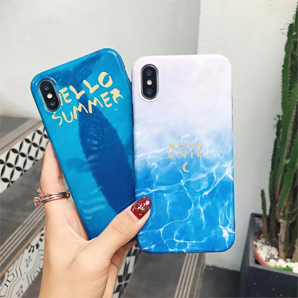Hot stamping Funda for iphone 7 Case Ocean Star Moon River IMD Phone Case for iphone 6 6S 7 8 Plus X XR XS Max Cover Luxury Capa
Hot stamping Funda for iphone 7 Case Ocean Star Moon River IMD Phone Case for iphone 6 6S 7 8 Plus X XR XS Max Cover Luxury Capa