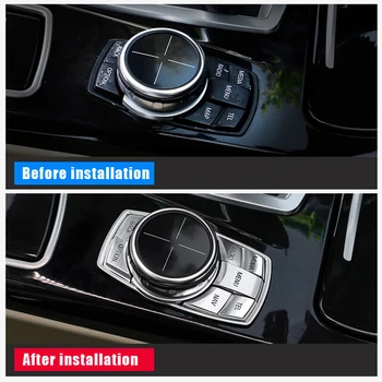 For BMW F30 F10 F20 F25 F07 X1 X3 X5 X6 3 5 Series E60 E90 G30 G38 Car Interior Multimedia Knob Multimedia Buttons Cover Sticker
For BMW F30 F10 F20 F25 F07 X1 X3 X5 X6 3 5 Series E60 E90 G30 G38 Car Interior Multimedia Knob Multimedia Buttons Cover Sticker