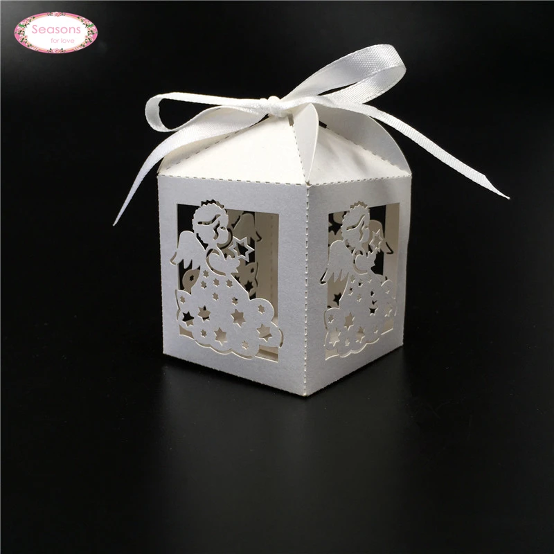 50pcs angel candy chocolate box laser cut birthday party decoration kids souvenirs baby shower gifts for guests
50pcs angel candy chocolate box laser cut birthday party decoration kids souvenirs baby shower gifts for guests