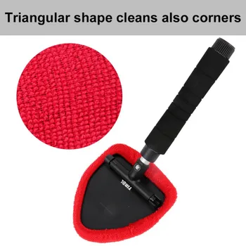 Microfiber window scraping Windshield wiper for car Retractable cleaning brush With rotating head 2 replaceable cleaning pads
Microfiber window scraping Windshield wiper for car Retractable cleaning brush With rotating head 2 replaceable cleaning pads
