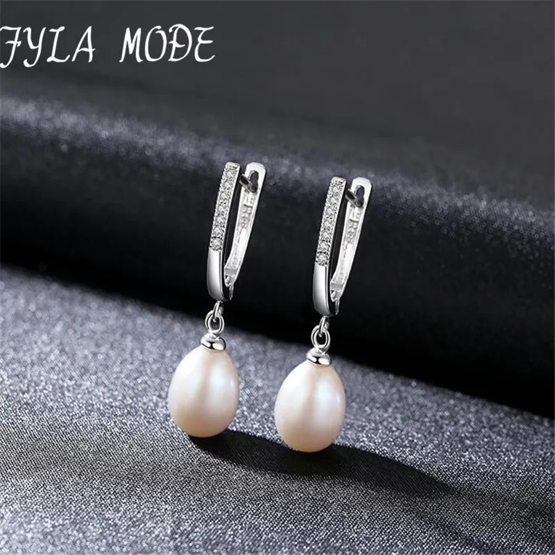 Fyla Mode 925 Sterling Silver Clip On Earrings For Women Freshwater Natural 8-9mm Rice Pearl Fine Fashion Wedding Jewelry
Fyla Mode 925 Sterling Silver Clip On Earrings For Women Freshwater Natural 8-9mm Rice Pearl Fine Fashion Wedding Jewelry