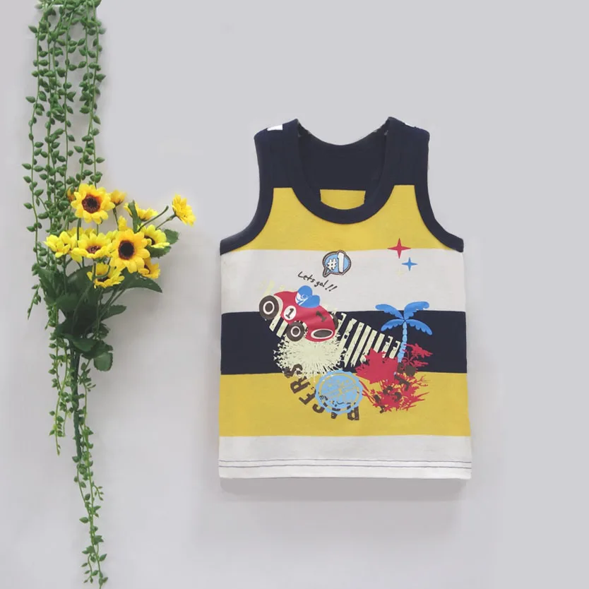 Wholeasle baby boy clothes hot fashion striped cotton children's vest kids top girl tee summer sleeveless spring apparel
Wholeasle baby boy clothes hot fashion striped cotton children's vest kids top girl tee summer sleeveless spring apparel
