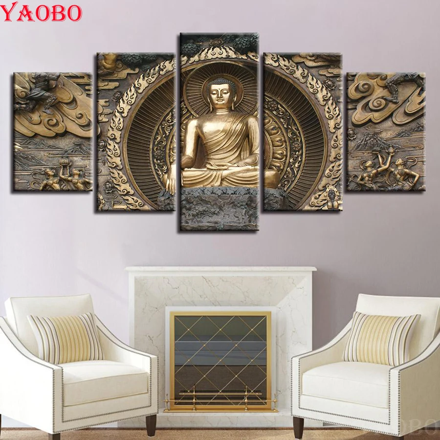 3D Diy Diamond Embroidery 5pcs religion buddha Diamond Painting full square round drill Mosaic painting rhinestones decoration
3D Diy Diamond Embroidery 5pcs religion buddha Diamond Painting full square round drill Mosaic painting rhinestones decoration