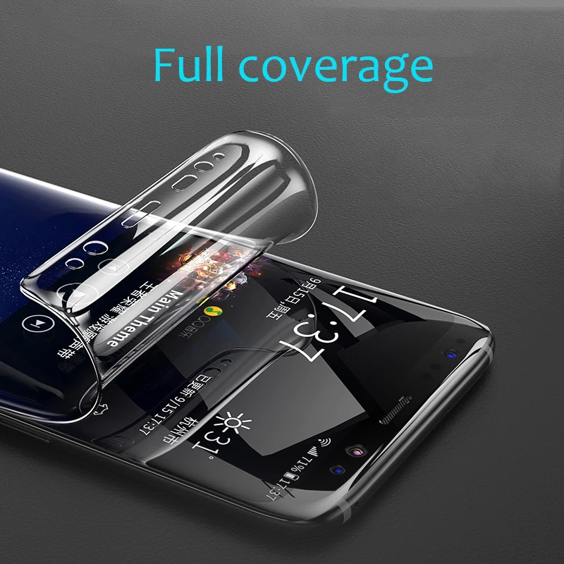 Full Soft Hydrogel Protective Film For Samsung Galaxy S10 S9 S8 A8 Plus S7 Edge Screen Protector For Samsung Note 9 8 A9S S10 E
Full Soft Hydrogel Protective Film For Samsung Galaxy S10 S9 S8 A8 Plus S7 Edge Screen Protector For Samsung Note 9 8 A9S S10 E