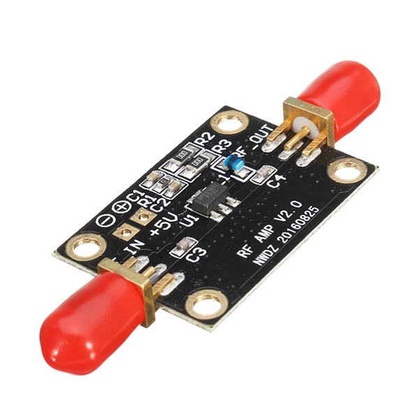 NEW Low Noise LNA 0.05-4G NF=0.6dB RF Amplifier Signal Receiver Module For FM HF VHF / UHF Ham Radio
NEW Low Noise LNA 0.05-4G NF=0.6dB RF Amplifier Signal Receiver Module For FM HF VHF / UHF Ham Radio