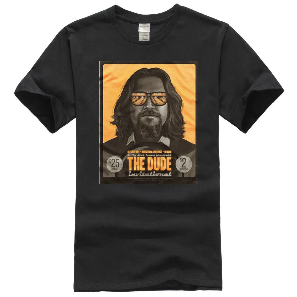 Hot Sale Fashion Big Lebowski The Dude funny movie zinc cotton t-shirt FN0013Brand Clothing Hip-Hop Top
Hot Sale Fashion Big Lebowski The Dude funny movie zinc cotton t-shirt FN0013Brand Clothing Hip-Hop Top