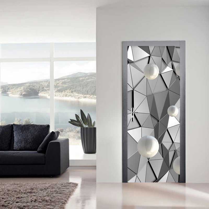 Canvas Home Decor Geometric Figure Door Stickers Renew PVC Mural Paper Print Art Pictures Self Adhesive Waterproof For Bedroom
Canvas Home Decor Geometric Figure Door Stickers Renew PVC Mural Paper Print Art Pictures Self Adhesive Waterproof For Bedroom