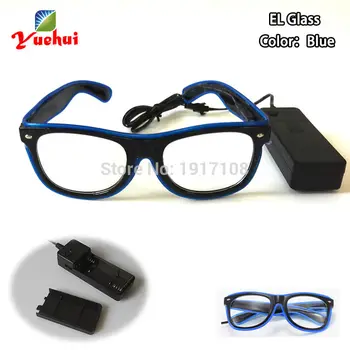 Hot sales 10 Color Trendy Sound active Wedding decor EL wire Glasses sunglasses gift For DJ,Dance,Festival Party Decoration
Hot sales 10 Color Trendy Sound active Wedding decor EL wire Glasses sunglasses gift For DJ,Dance,Festival Party Decoration