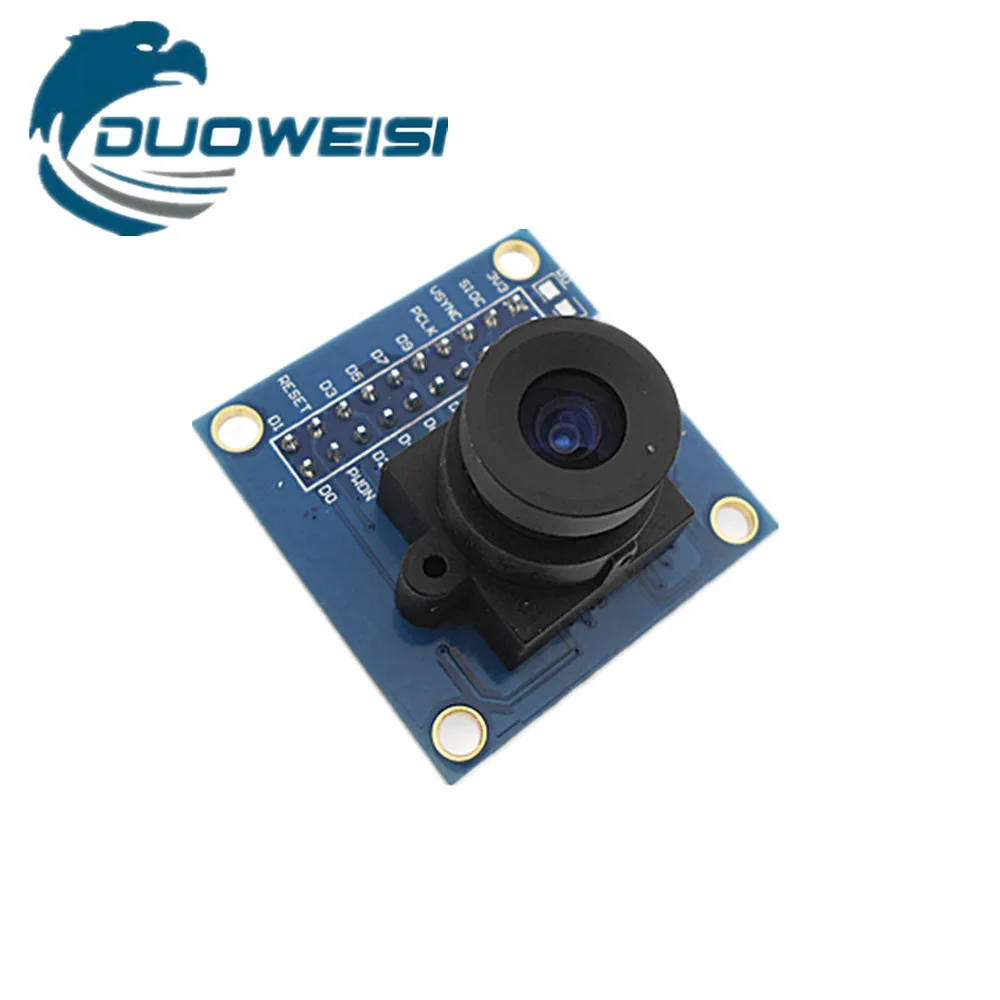 OV7725 Camera Module Module 300,000 HD/IR Filter Lens/STM32 Microcontroller Driver
OV7725 Camera Module Module 300,000 HD/IR Filter Lens/STM32 Microcontroller Driver