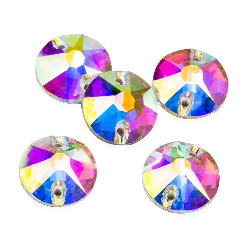 AAAA Quality 8 Big 8 Small Cut Surface 8mm 10mm 12mm Sew on Stone Double Hole Glass Rhinestone
AAAA Quality 8 Big 8 Small Cut Surface 8mm 10mm 12mm Sew on Stone Double Hole Glass Rhinestone